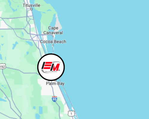 EMS Service Area Map of Melbourne, FL